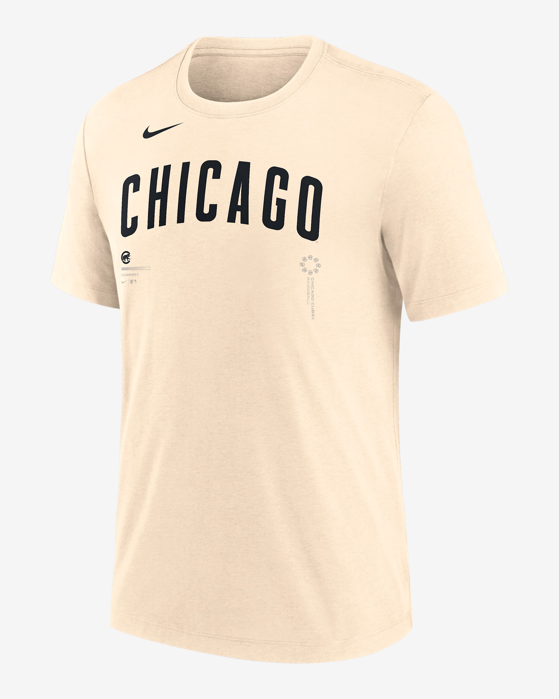 Chicago Cubs Wordmark Men's Nike MLB T-Shirt. Nike.com